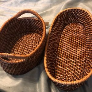 Crate and barrel baskets